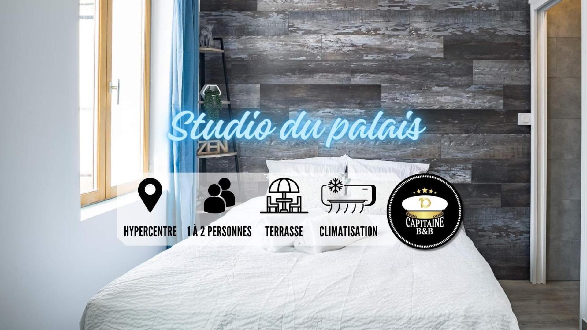 Апартаменты Studio Du Palais - Terrasse- Hypercentre Труа Экстерьер фото
